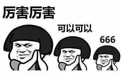 厲害厲害，可以可以，666