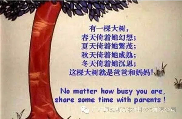樹就是我們的父母！請(qǐng)愛護(hù)你們身邊的這棵樹！