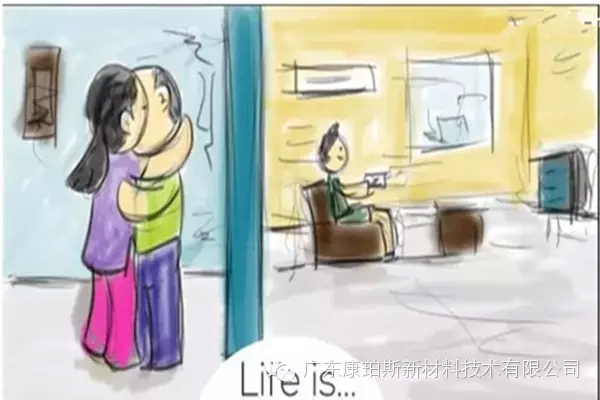人生就是。。。 就算孩子在家，還是忍不住與40歲的另一半偷偷親一口